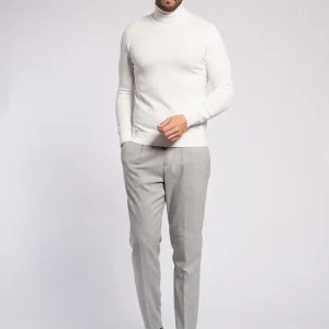 Pantalone in cotone flanella