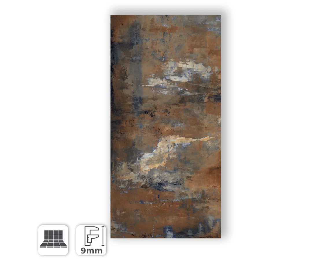 Pavimento in Gres Porcellanato Effetto Cemento Tecnico Corten 60×120 – ECPM035