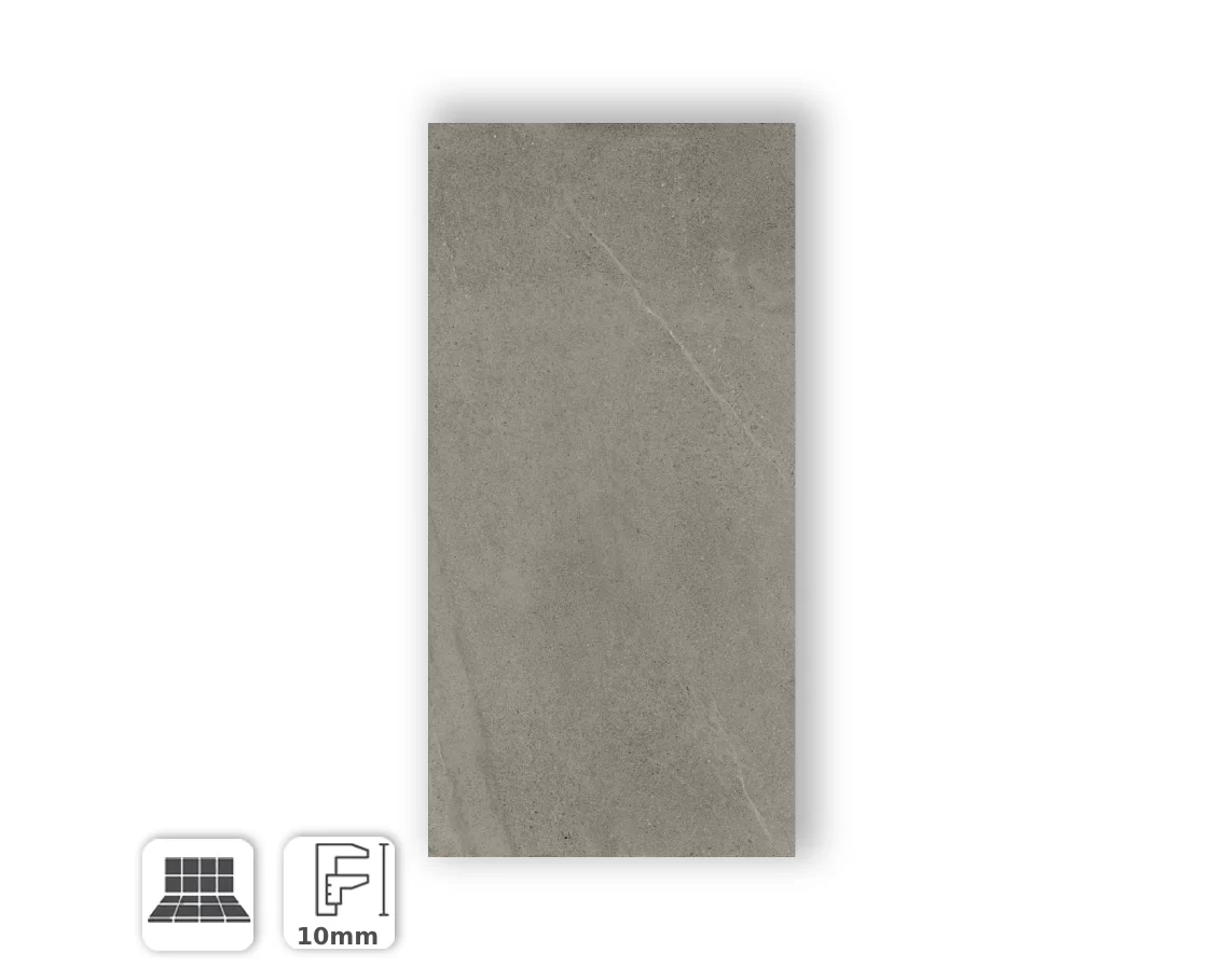 BLUSTYLE PIETRE ITALIA BLACK GRIP 30X60 – GRES DA ESTERNO EFFETTO PIETRA ANTISCIVOLO NERO